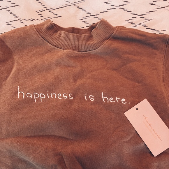 Happiness is Here, Kristin Made Sweatshirt - Picture 2 of 3